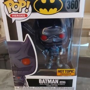 Funko Pop Batman Murder Machine with Red and Gray Accents
